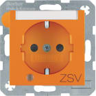 HAGER BOCCHIOTTI - P.SCHUKO + LED + "ZSV" S1/B3/B7 ARANC.LU