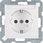 HAGER BOCCHIOTTI - Presa SCHUKO Serie S.1/B.3/B.7 bianco polare opaco