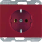 HAGER BOCCHIOTTI - Presa SCHUKO Berker K.1 rosso lucido