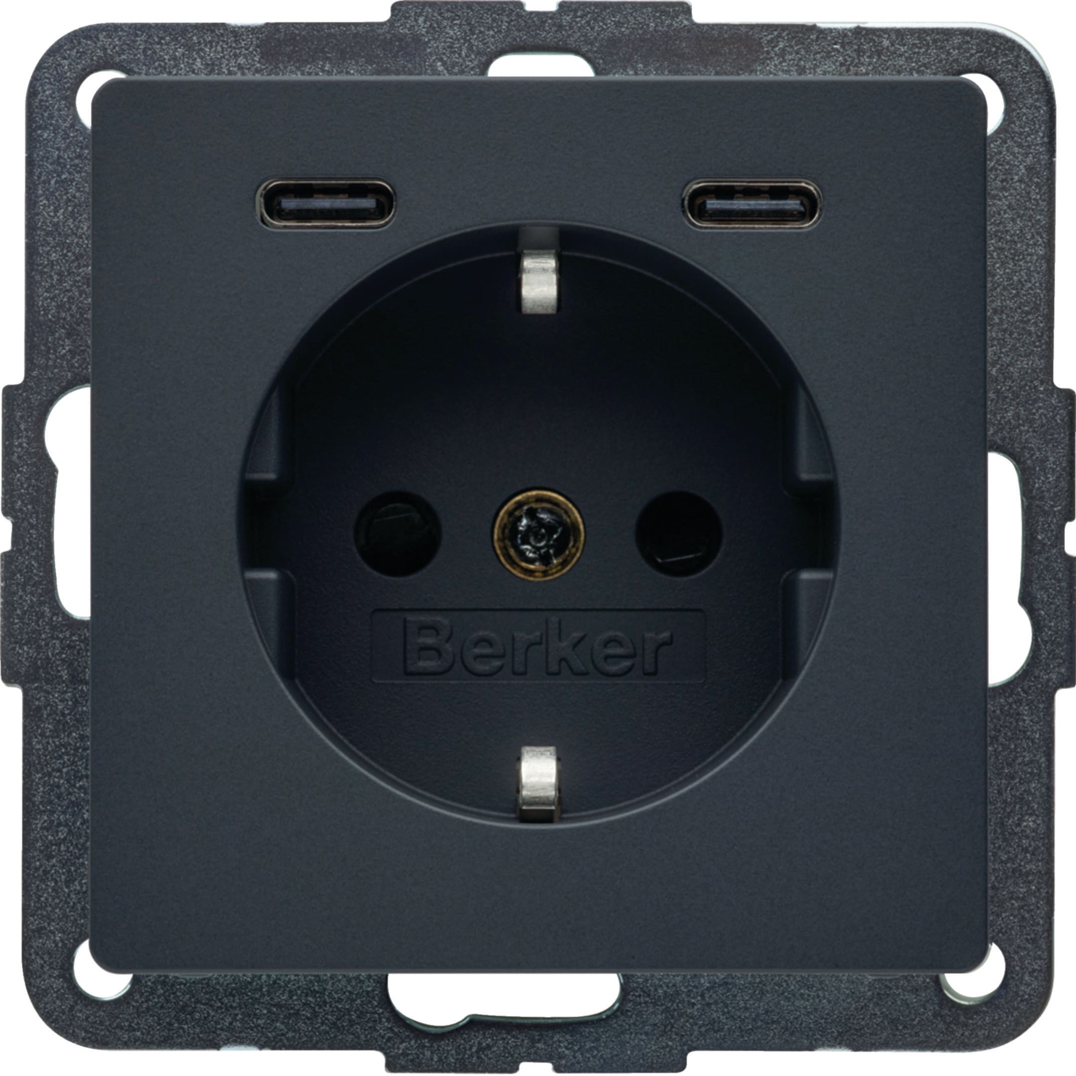 HAGER BOCCHIOTTI - PRESA SCHUKO/USB CC 20W PD Q.X BIA. POL.