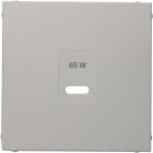 HAGER BOCCHIOTTI - PEZZO CENTRALE PER USB S.1, BIANCO POL.