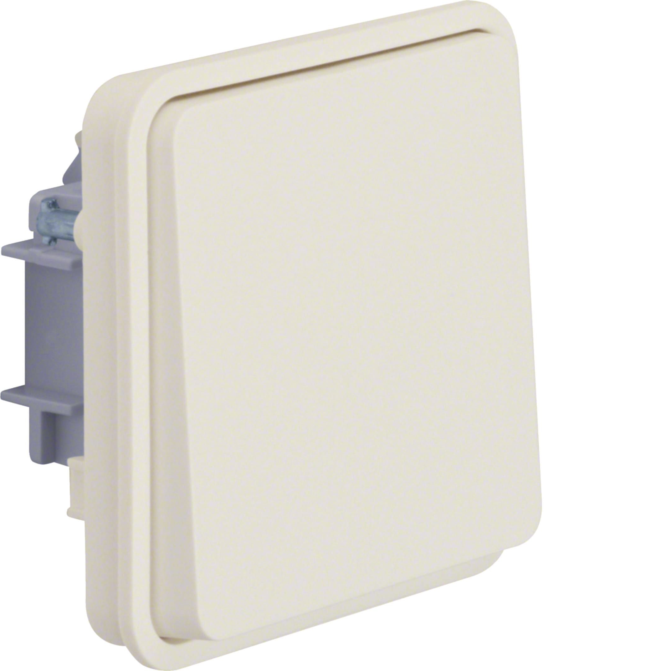 HAGER BOCCHIOTTI - puls. contatto di commutazione con Bilanc. Serie W.1 bianco pol. opac