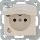 HAGER BOCCHIOTTI - Presa con spinotto terra e coperchio con chiave S.1 bianco luc.