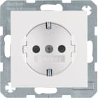 HAGER BOCCHIOTTI - Presa SCHUKO Serie S.1/B.3/B.7 bianco polare lucido