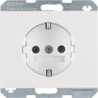 HAGER BOCCHIOTTI - Presa SCHUKO Berker K.1 bianco polare lucido
