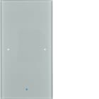 HAGER BOCCHIOTTI - Sensore touch singolo comfort?con accoppiator bus KNX?Berker TS Sensor vetro alu
