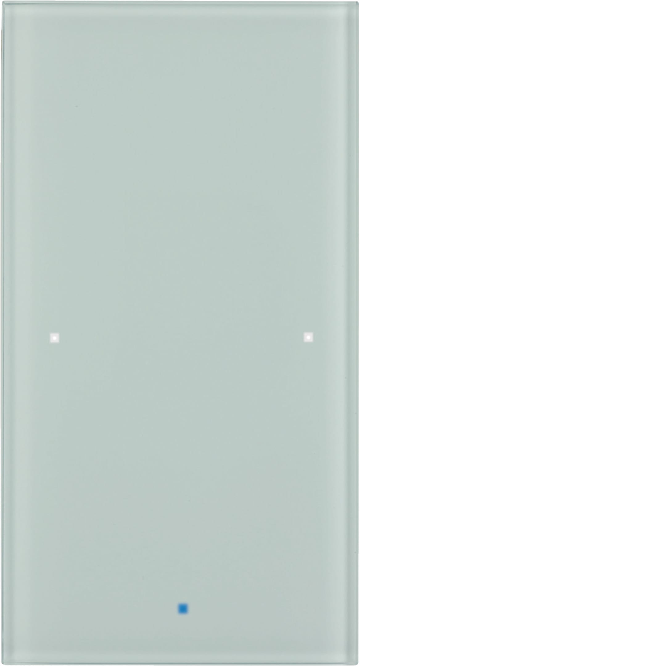 HAGER BOCCHIOTTI - Sensore vetro KNX singolo comfort KNX - Serie TS Sensor vetro bianco polare
