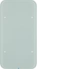 HAGER BOCCHIOTTI - Sensore touch singolo comfort KNX - Serie R.1 vetro bianco polare