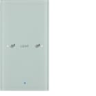 HAGER BOCCHIOTTI - Sensore vetro KNX singolo comfort KNX - Serie TS Sensor vetro bianco polare
