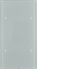 HAGER BOCCHIOTTI - Sensore touch doppio comfort?con accoppiatore bus KNX?Berker TS Sensor vetro alu