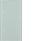 HAGER BOCCHIOTTI - Sensore vetro KNX doppio comfort KNX - Serie TS Sensor vetro bianco polare