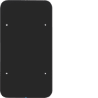 HAGER BOCCHIOTTI - Sensore touch doppio comfort KNX - Serie R.1 vetro nero