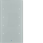 HAGER BOCCHIOTTI - Sensore touch quadruplo comfort?con accopp. bus KNX?Berker TS Sensor vetro alu