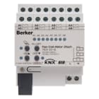 HAGER BOCCHIOTTI - Attuatore Fan-Coil a 2 canali per montaggio su guida KNX grigio chiaro