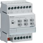 HAGER BOCCHIOTTI - Attuatore x riscaldamento 6 out Triac 230 V AC montaggio su guida, 24 V/230 V AC