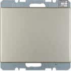 HAGER BOCCHIOTTI - Regolatore di temperatura?oggetto KNX - Berker K.5 acciaio inox, metallo opaco