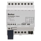 HAGER BOCCHIOTTI - Attuatore analogico 4 canali per montaggio su guida KNX grigio chiaro