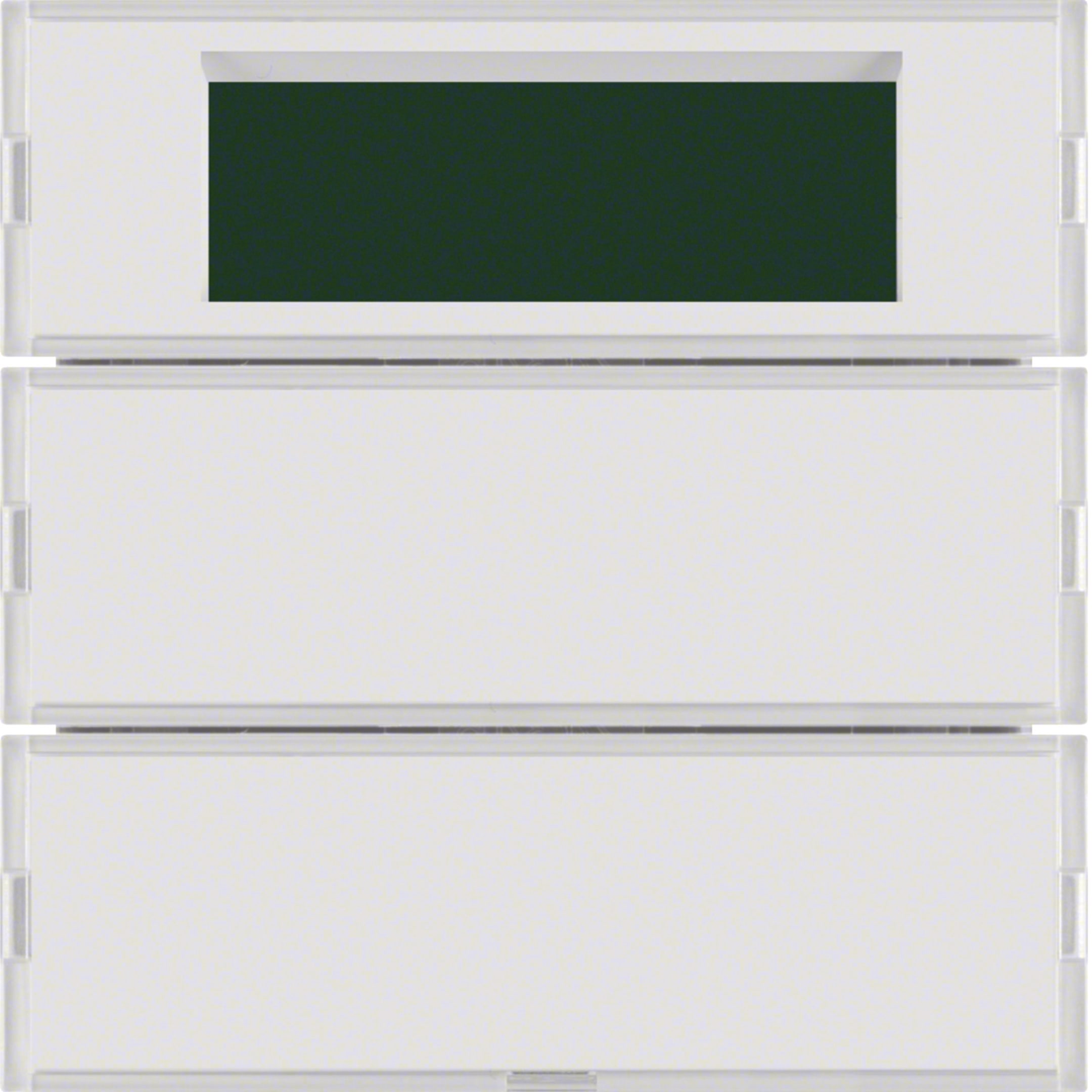 HAGER BOCCHIOTTI - Sens. a tasti doppio con Termostato KNX - Serie S.1/B.3/B.7 x bianco pol.
