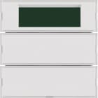 HAGER BOCCHIOTTI - Sens. a tasti doppio con Termostato KNX - Serie S.1/B.3/B.7 x bianco pol.