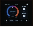 HAGER BOCCHIOTTI - Touch Control KNX con display TFT nero lucido