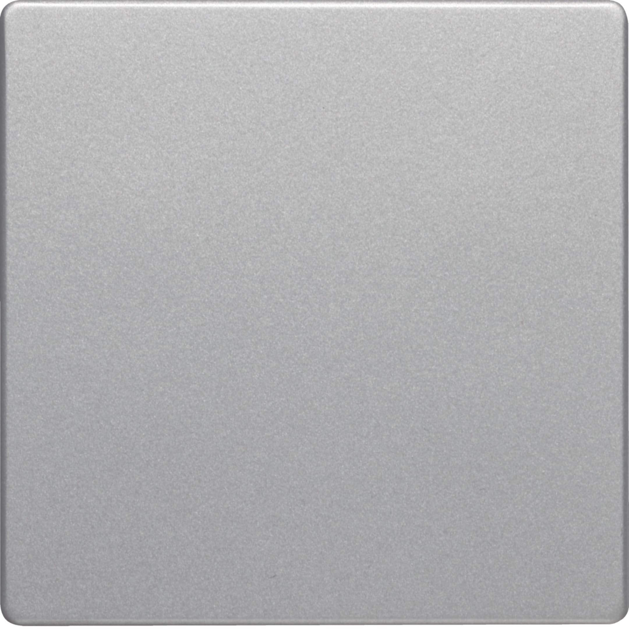 HAGER BOCCHIOTTI - Inserto cieco per accoppiatore bus KNX?Berker Q.1/Q.3 alu velluto, verniciato