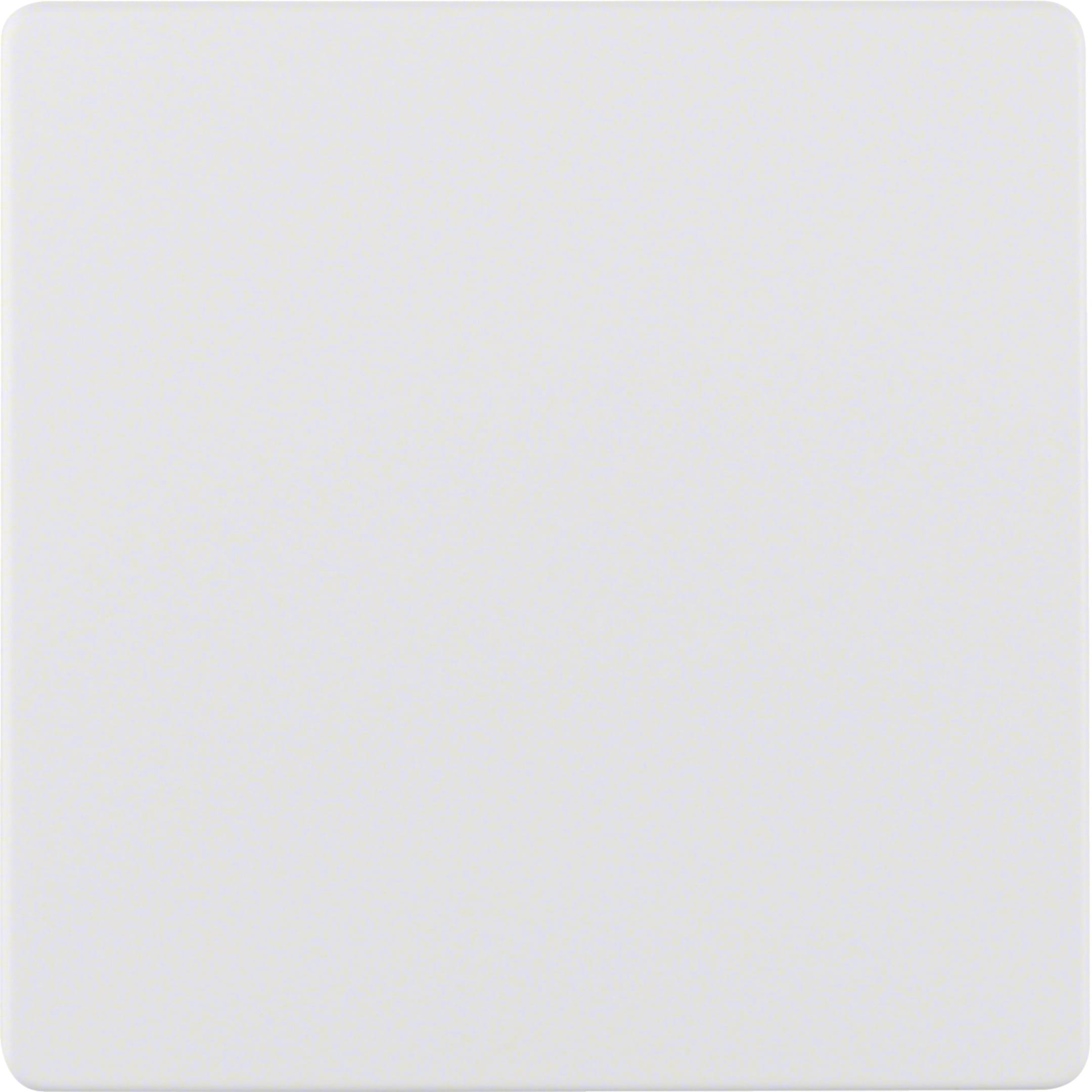 HAGER BOCCHIOTTI - Mascherina centrale per inserto sensore S.1/B.3/B.7 bianco polare opaco/velluto
