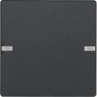 HAGER BOCCHIOTTI - Sensore a tasti singolo KNX - Serie Q.1/Q.3 antracite
