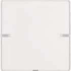HAGER BOCCHIOTTI - Sensore a tasti singolo KNX - Serie Q.1/Q.3 bianco polare