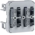 HAGER BOCCHIOTTI - Micro modulo con 2 contatti in serie 48V AC/DC