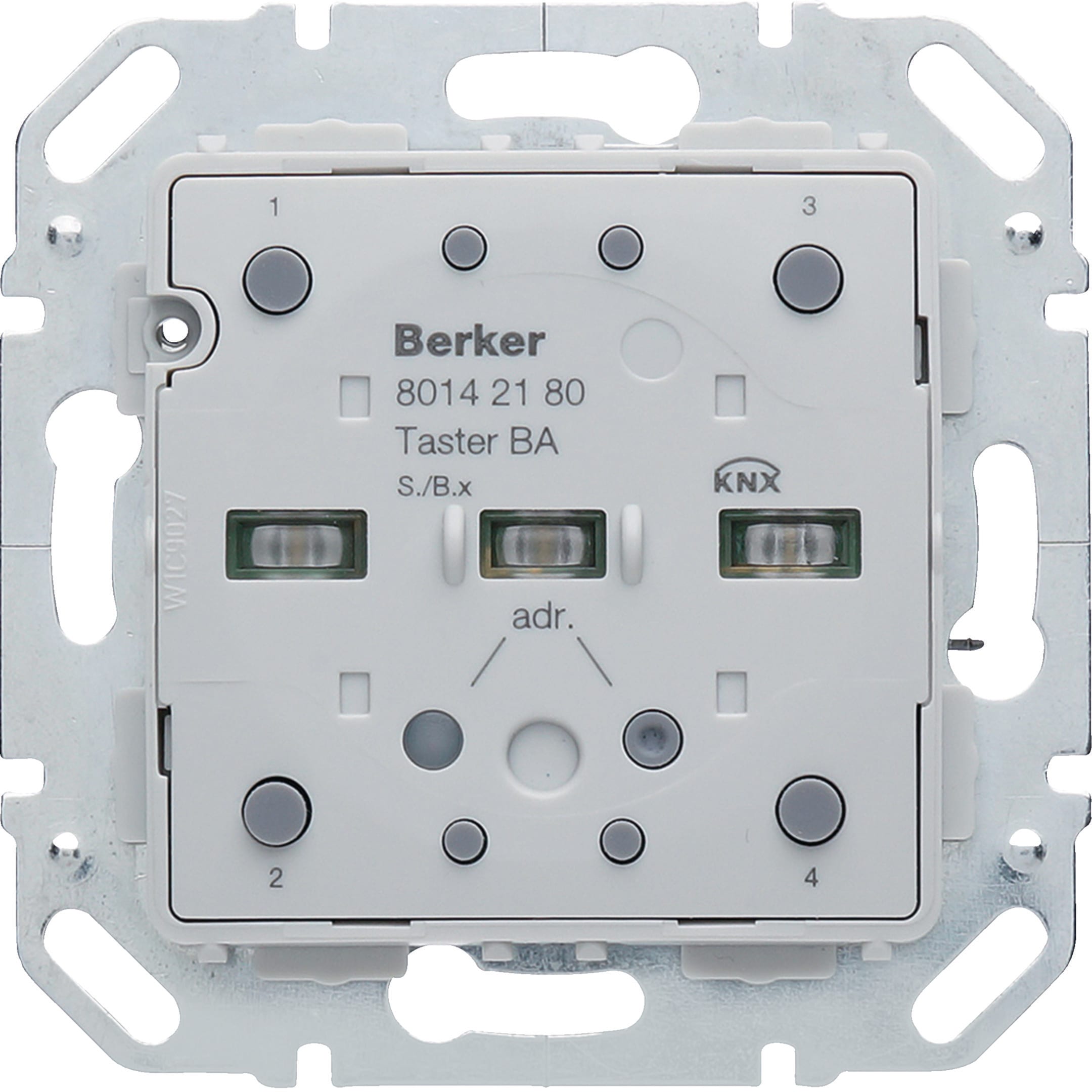 HAGER BOCCHIOTTI - Modulo sensore a tasti doppio KNX - Serie S.1/B.3/B.7