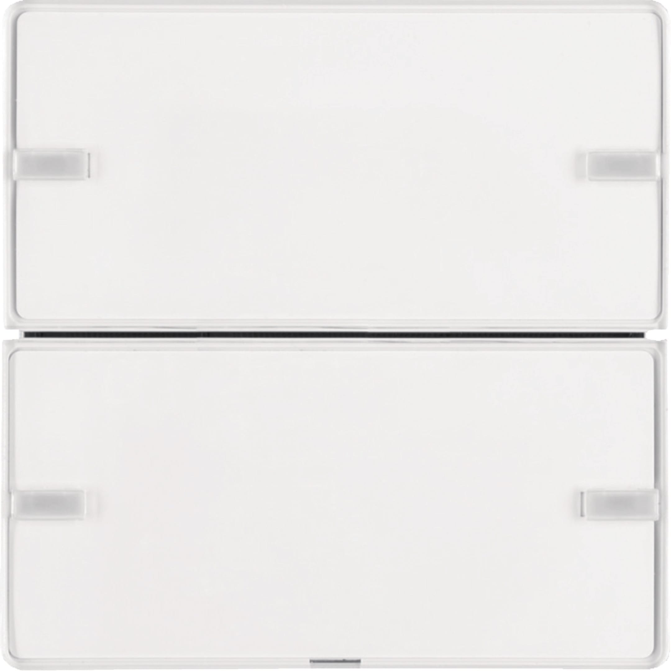 HAGER BOCCHIOTTI - Sensore a tasti doppio KNX - Serie Q.1/Q.3 bianco polare