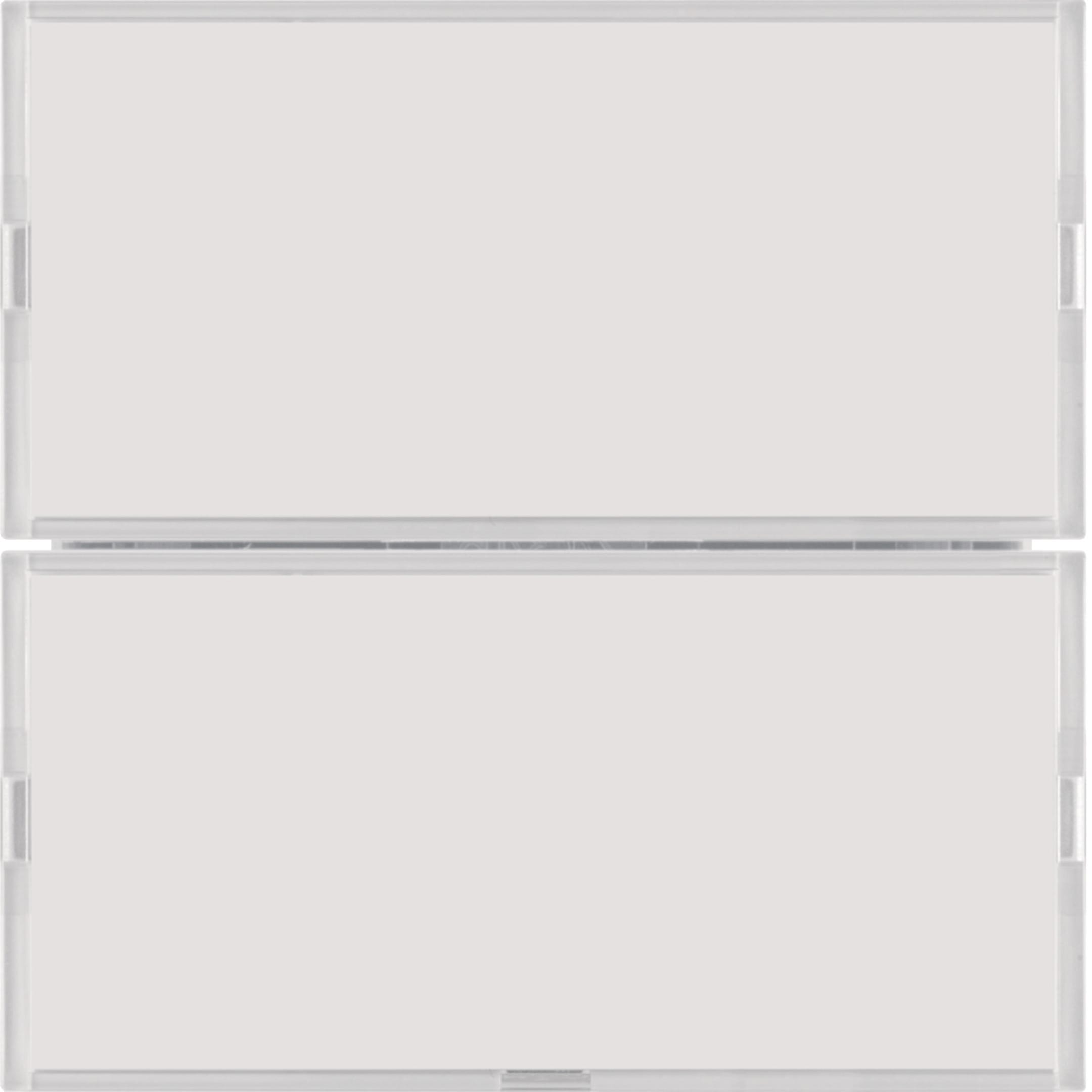 HAGER BOCCHIOTTI - Sensore a tasti doppio KNX - Serie S.1/B.3/B.7 per bianco e bianco polare
