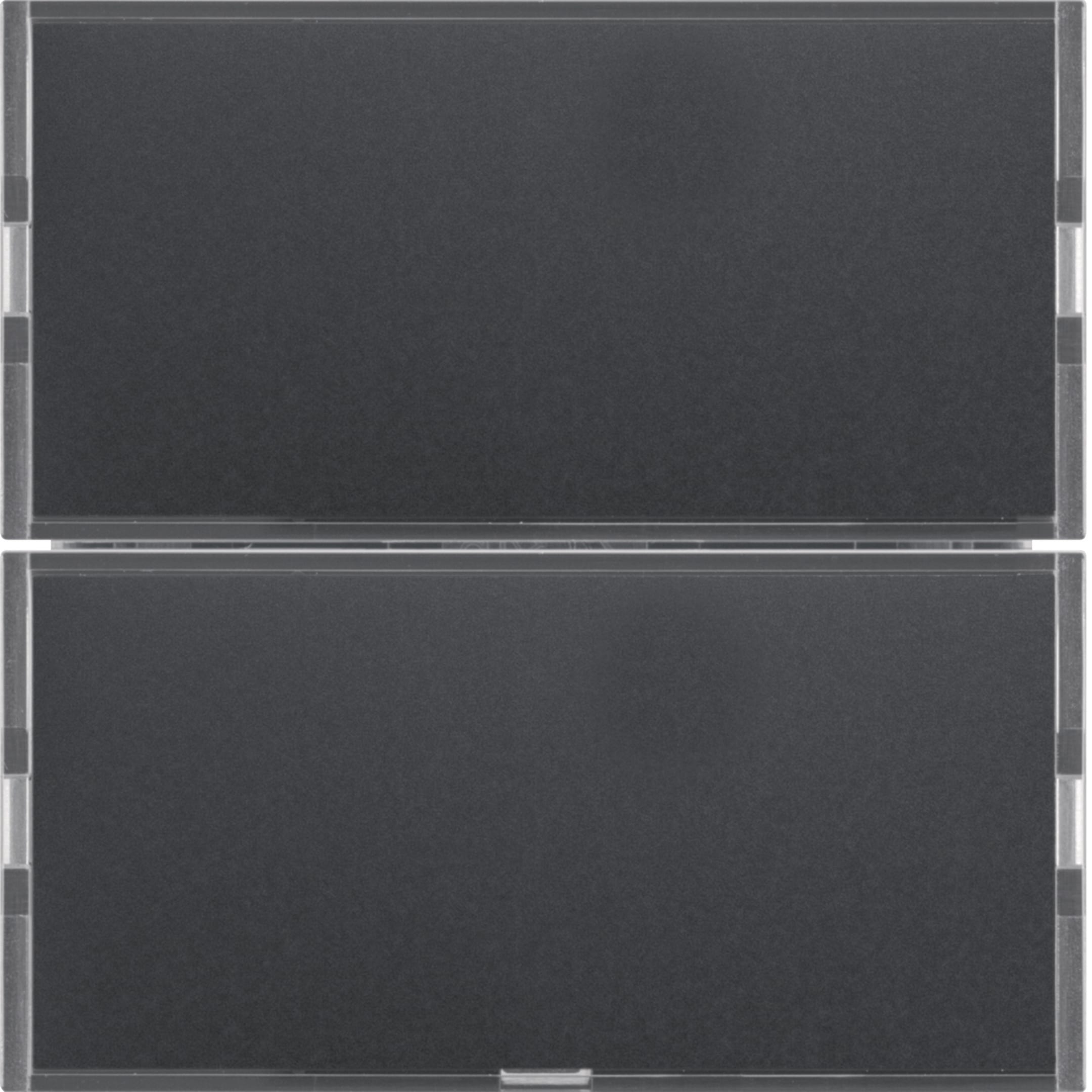 HAGER BOCCHIOTTI - Sensore a tasti doppio KNX - Serie S.1/B.3/B.7 per antracite e alu