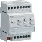 HAGER BOCCHIOTTI - Attuatore x riscaldamento 6 out Triac easy, 24 V/230 V AC, con regolatore