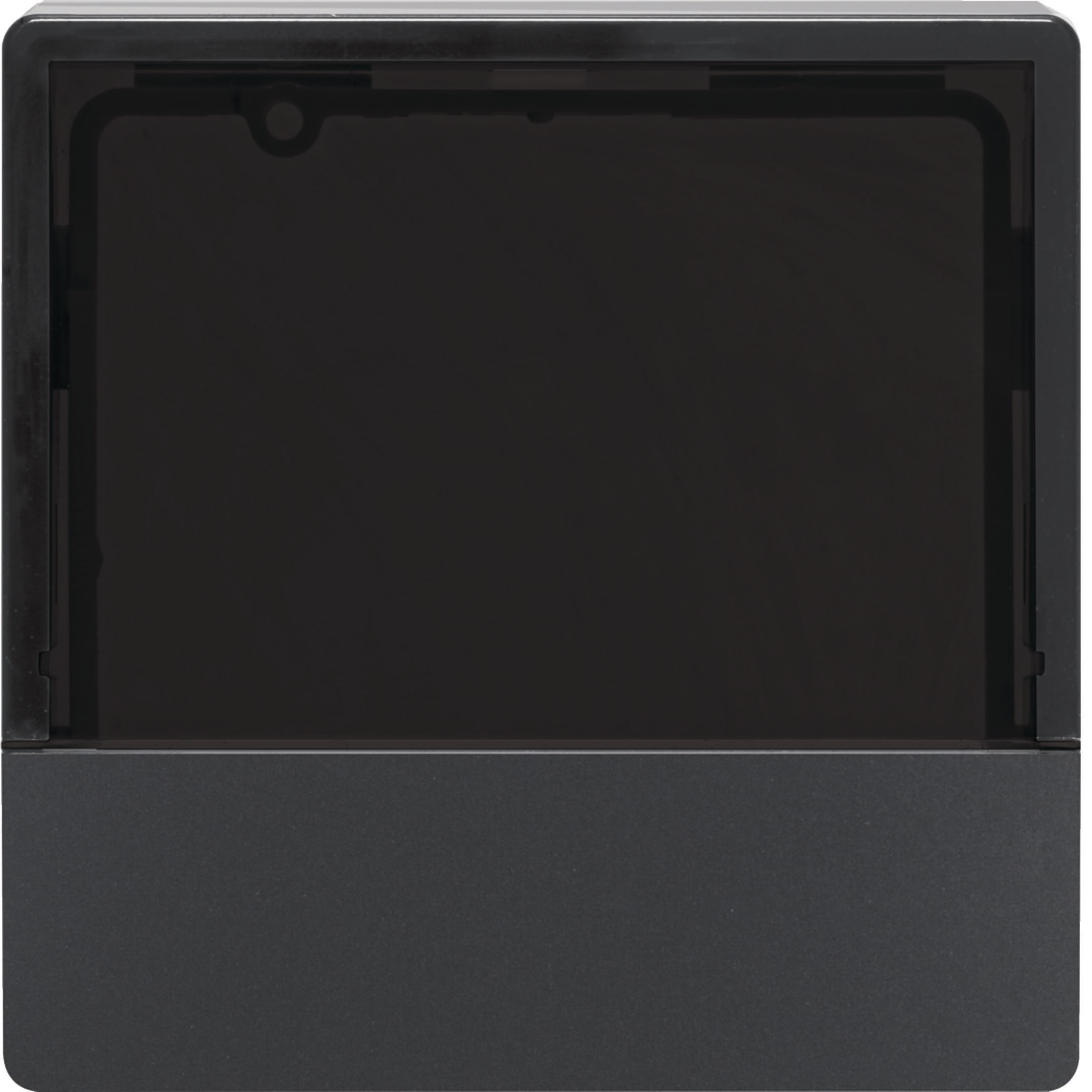 HAGER BOCCHIOTTI - Mostrina x Reg. temp. e rilev. ambiente KNX - Serie Q.1/Q.3 antrac.vellut, vern.