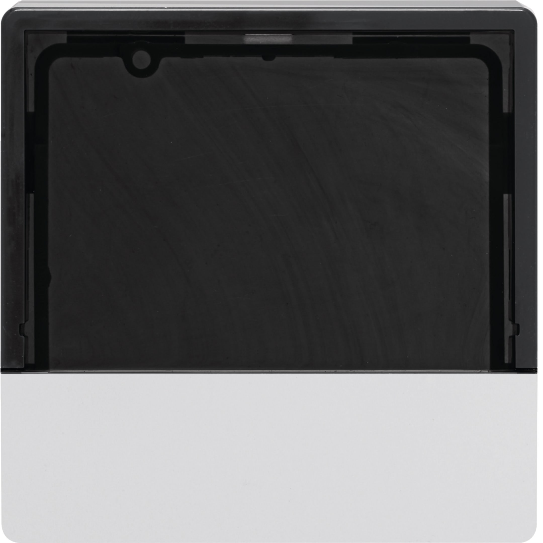 HAGER BOCCHIOTTI - Mostrina x Reg. temp. e rilev. ambiente KNX - Serie Q.1/Q.3 bianco polare vellut