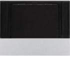 HAGER BOCCHIOTTI - Mostrina x Reg. temp. e rilev. ambiente KNX - Serie K.1/K.5 alu opaco, vern.