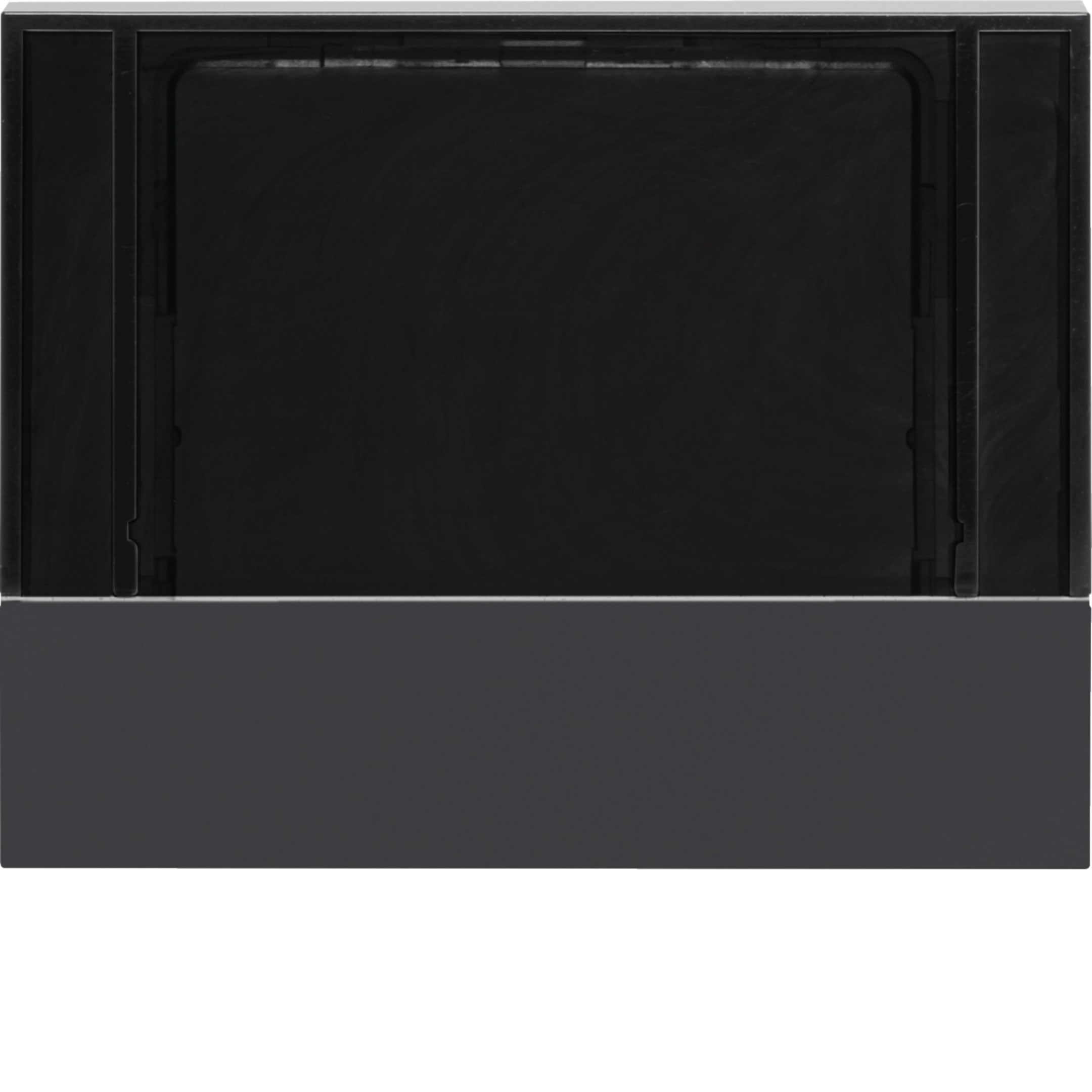 HAGER BOCCHIOTTI - Mostrina x Reg. temp. e rilev. ambiente KNX - Serie K.1/K.5 antrac.opaco