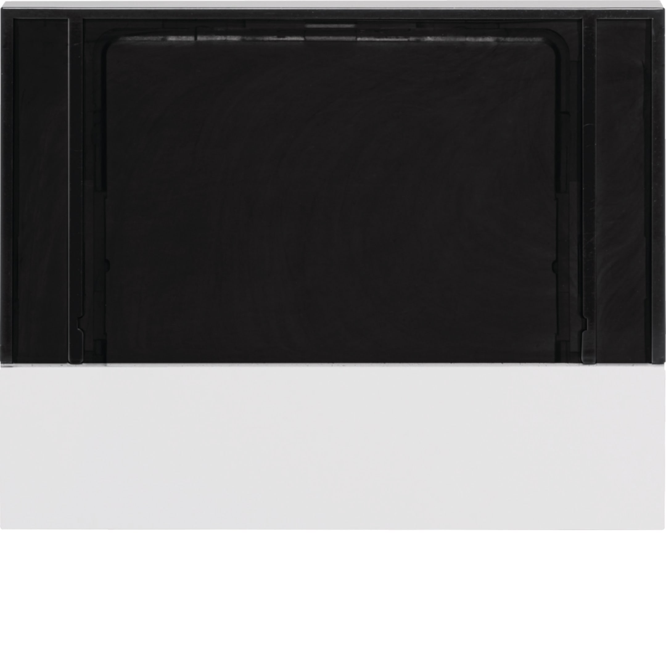 HAGER BOCCHIOTTI - Mostrina x Reg. temp. e rilev. ambiente KNX - Serie K.1/K.5 bianco pol. luc.