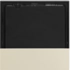 HAGER BOCCHIOTTI - Mostrina x Reg. temp. e rilev. ambiente KNX - Serie S.1/B.3/B.7 bianco luc.