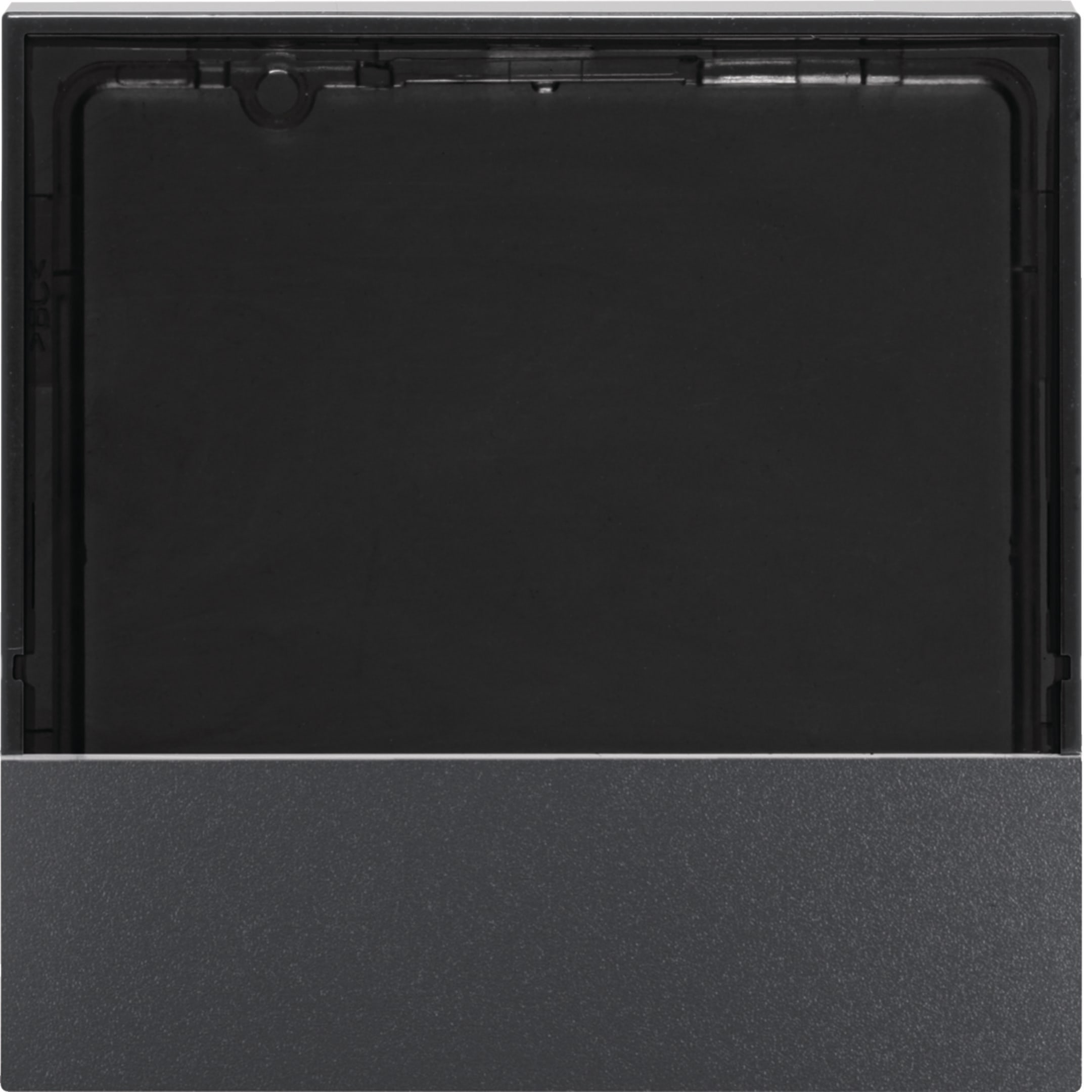 HAGER BOCCHIOTTI - Mostrina x Reg. temp. e rilev. ambiente KNX - Serie S.1/B.3/B.7 antrac.opaco