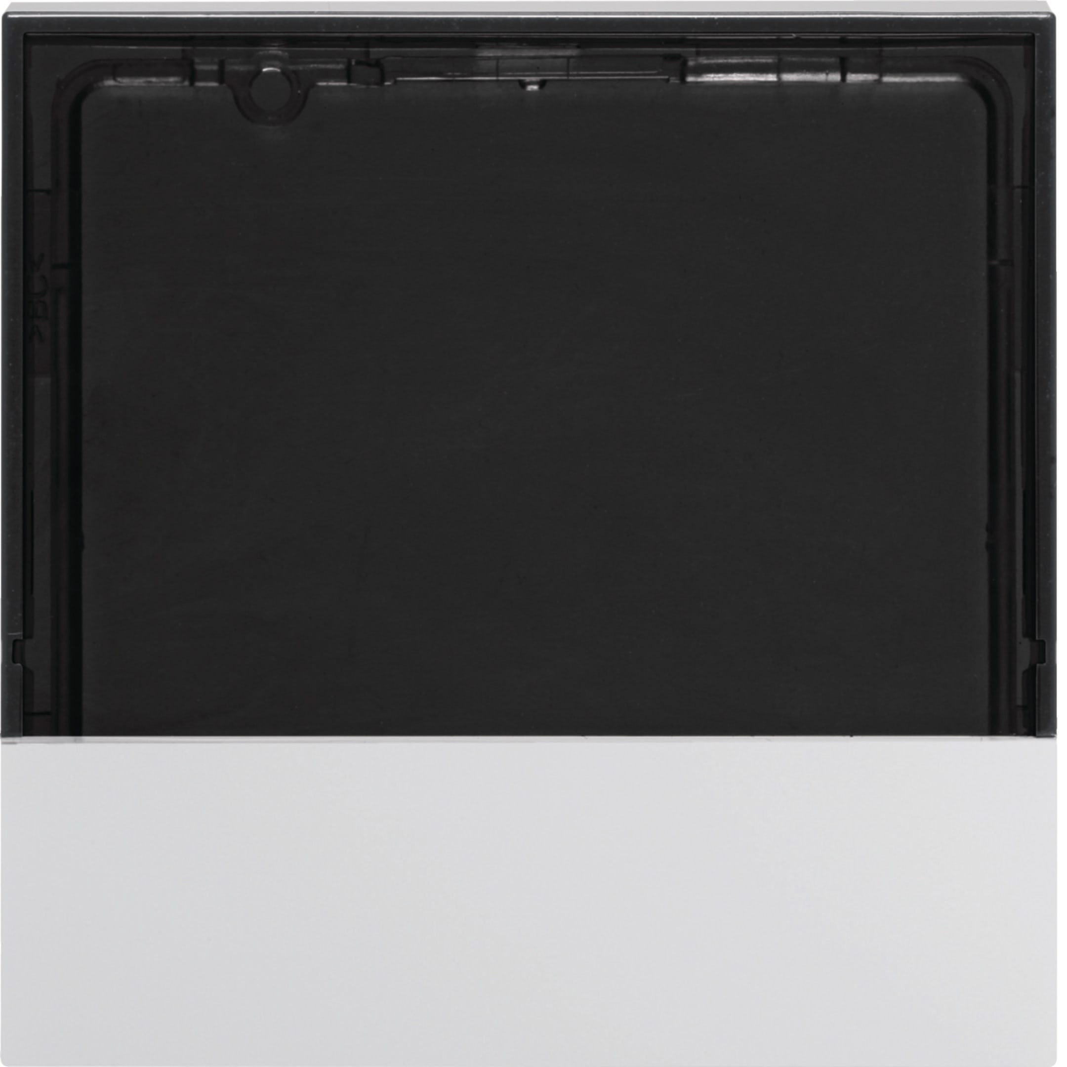 HAGER BOCCHIOTTI - Mostrina x Reg. temp. e rilev. ambiente KNX - Serie S.1/B.3/B.7 bianco pol. luc.