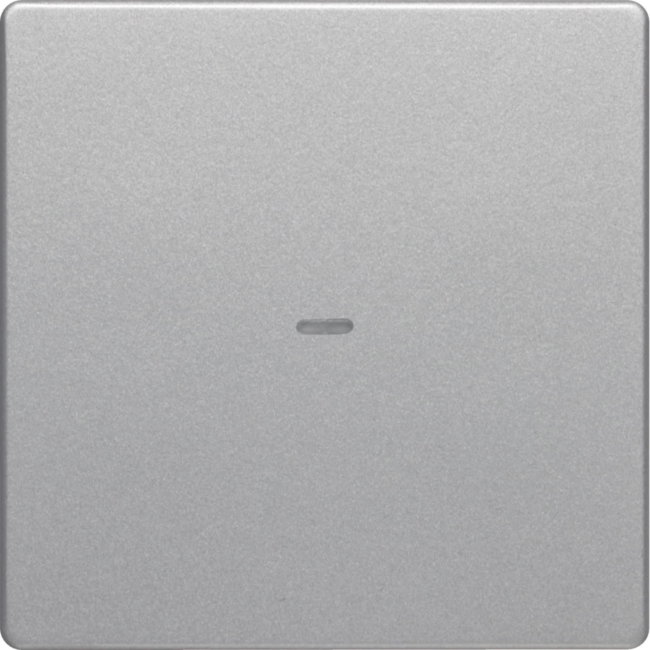 HAGER BOCCHIOTTI - Copertura x modulo sensore a tasti singolo KNX - Serie Q.1/Q.3 alu Vellut vern.