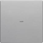 HAGER BOCCHIOTTI - Copertura x modulo sensore a tasti singolo KNX - Serie Q.1/Q.3 alu Vellut vern.