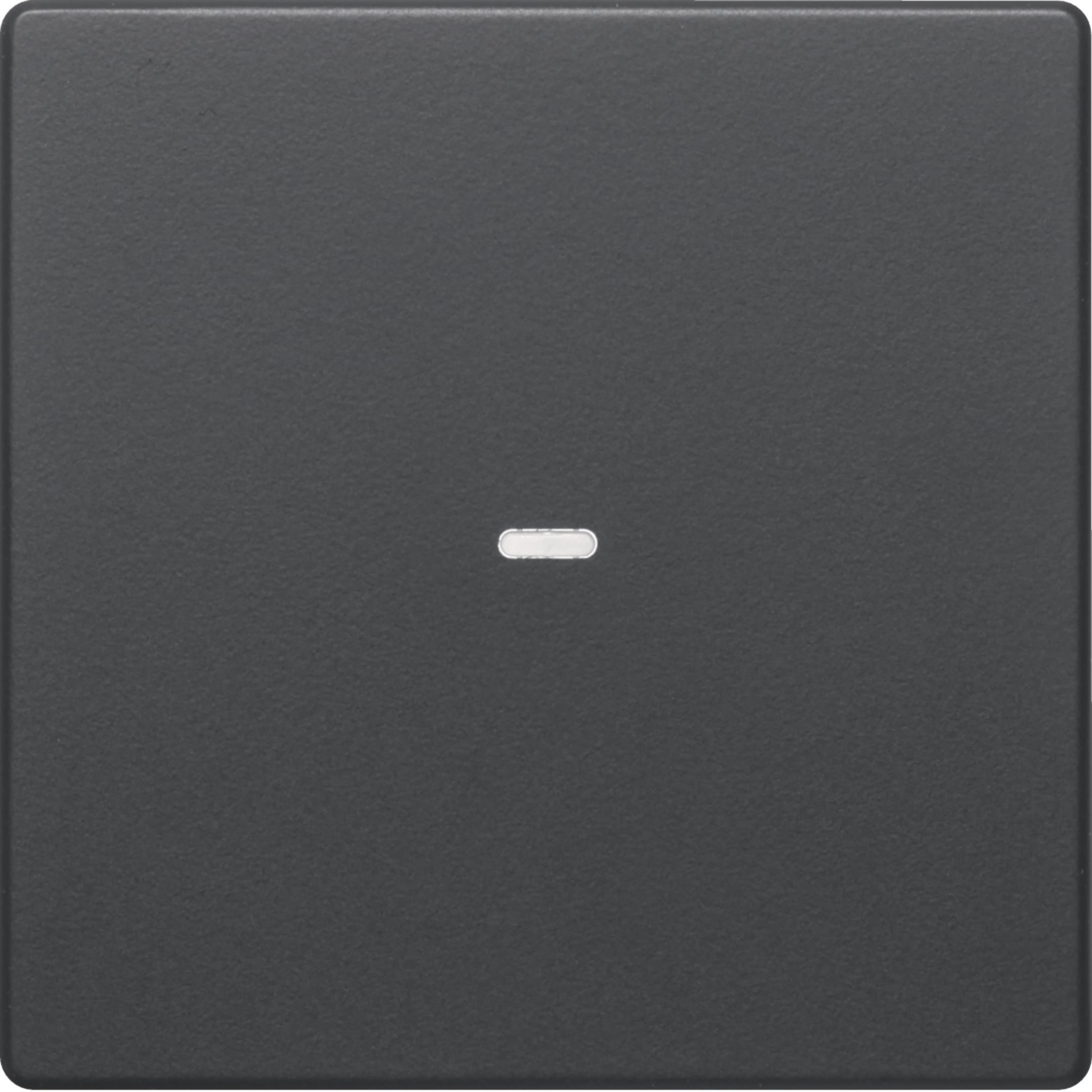 HAGER BOCCHIOTTI - Copertura x modulo sensore a tasti singolo KNX - Serie Q.1/Q.3 ANTRvellut vern.