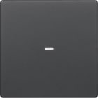 HAGER BOCCHIOTTI - Copertura x modulo sensore a tasti singolo KNX - Serie Q.1/Q.3 ANTRvellut vern.