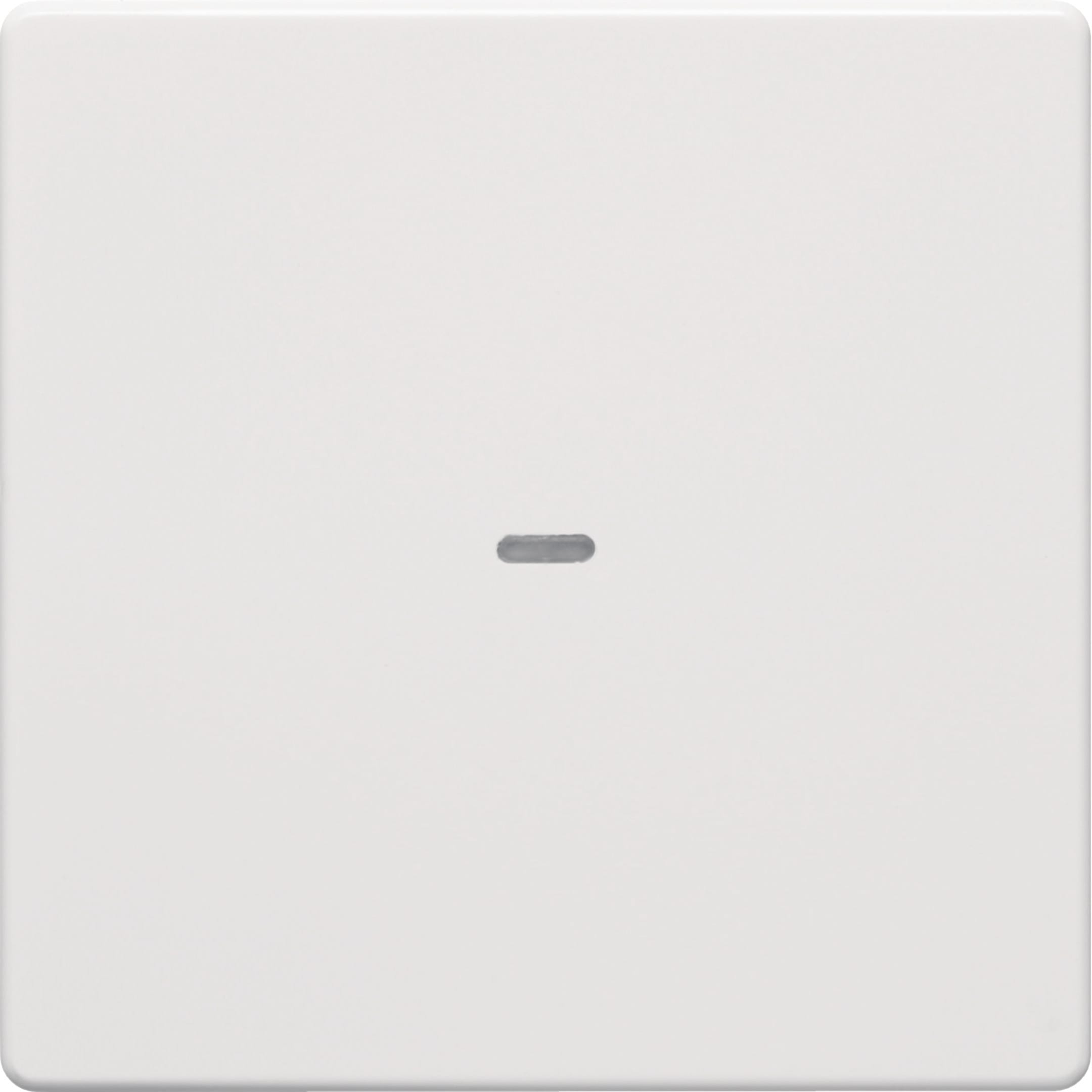 HAGER BOCCHIOTTI - Copertura per modulo sensore a tasti singolo KNX - Q.1/Q.3 bianco polare velluto