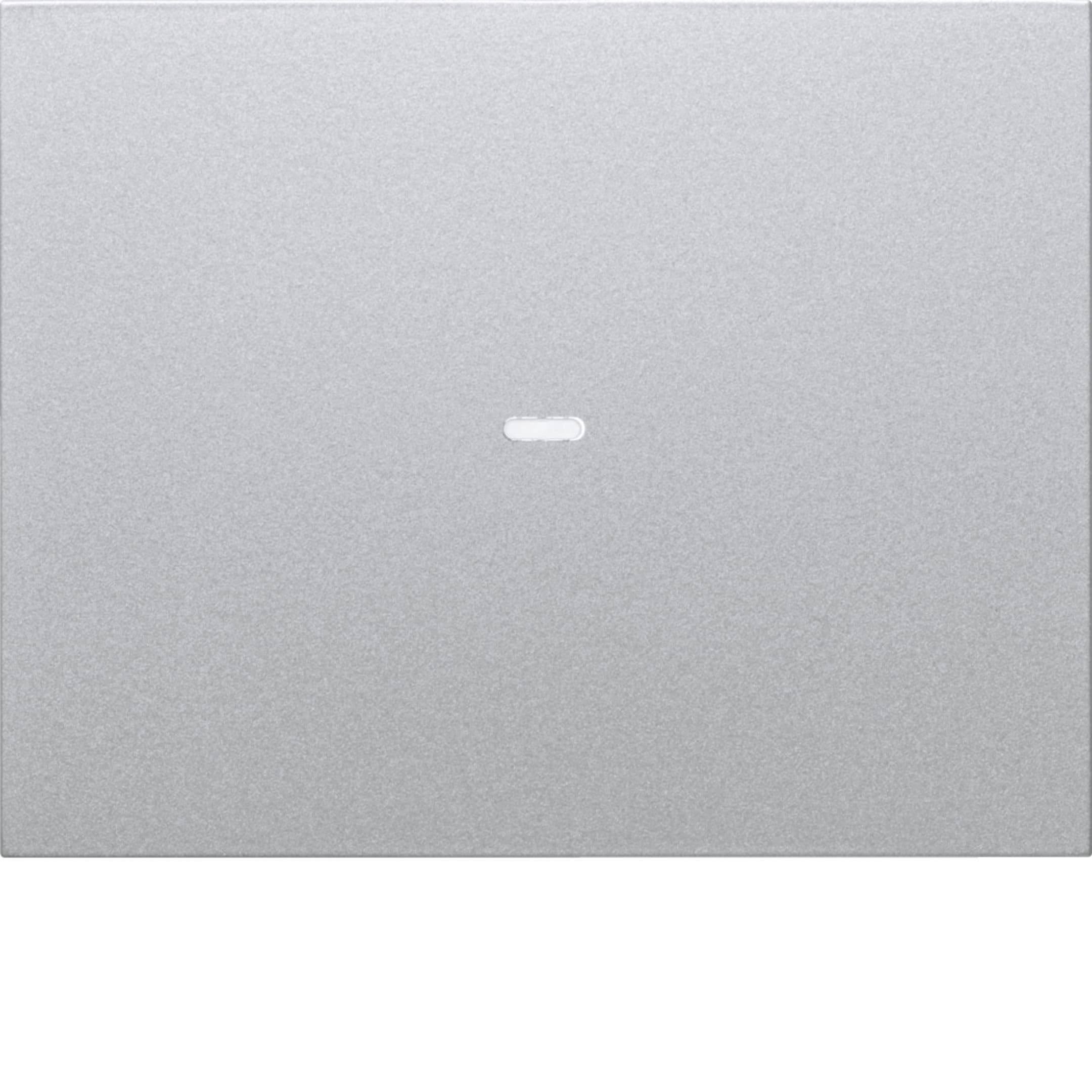 HAGER BOCCHIOTTI - Copertura per modulo sensore a tasti singolo KNX - K.1/K.5 alu opaco, verniciato