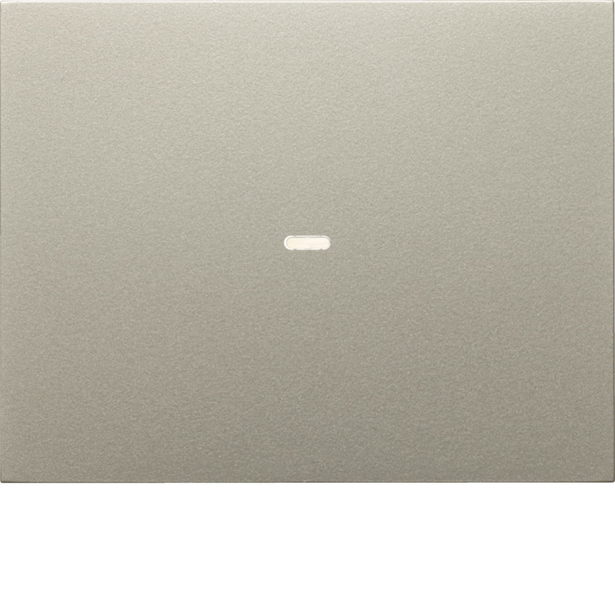 HAGER BOCCHIOTTI - Copertura x modulo sensore a tasti singolo KNX - Serie K.1/K.5 acc.inox op vern.