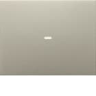 HAGER BOCCHIOTTI - Copertura x modulo sensore a tasti singolo KNX - Serie K.1/K.5 acc.inox op vern.